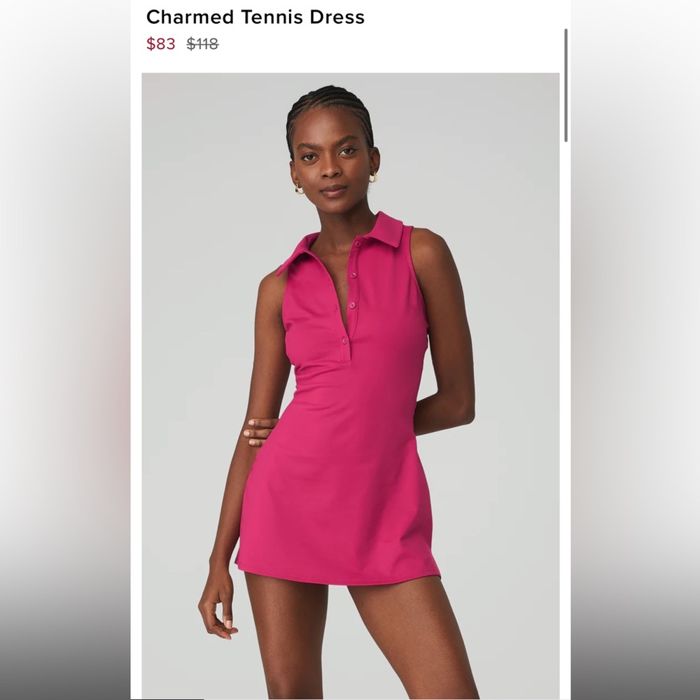 Alo charmed tennis dress